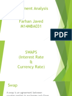 Investment Analysis Farhan Javed M14MBA031