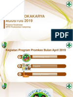 Pra Minilokakarya Promkes Mei 2019