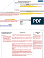 Science Lesson Plan Assignment