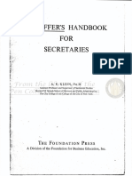Sheaffer Handbook For Secretaries 1957 PDF