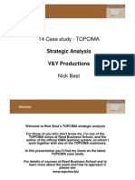 T4 Case Study - TOPCIMA: Strategic Analysis V&Y Productions