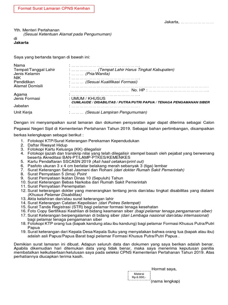 Surat Kpd Kementerian Pertahanan Berkenaan Pembikinan Video