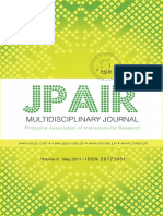 Multidiciplinary Journal