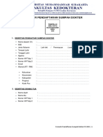 Form Pendaftaran Sumpah Dokter - PRINT Pada KERTAS F4 FOLIO PDF