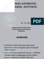 Antibiotik, Antifungi, Antiviral