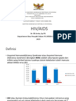 Hiv/Aids: Dr. Elli Arsita, SP - PD. Departemen Ilmu Penyakit Dalam FK UKRIDA JAKARTA 2019