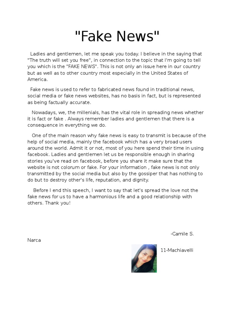 Understanding and Combating Fake News | PDF | Social Science | Lifestyle