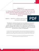 Modulo de Capacitacion Igualdad de Genero PDF