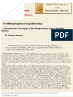 [Psilocybin]Hallucinogenic Fungi of Mexico - Wasson