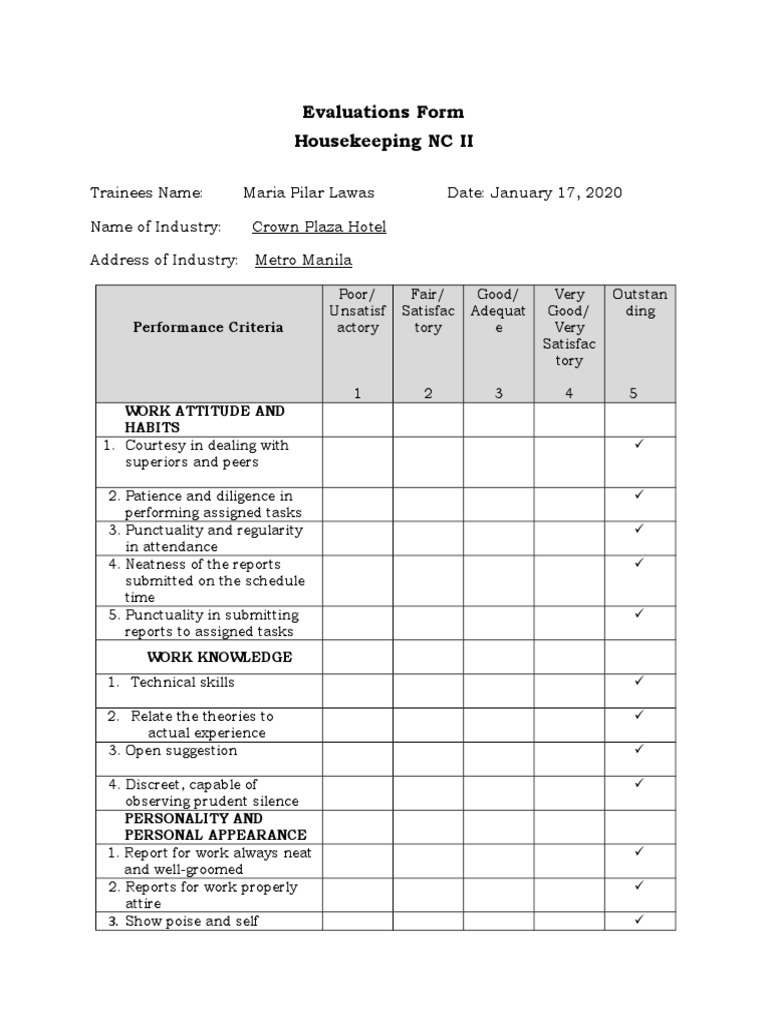 05 Program Evaluation Worksheet | PDF | Metaphysics Of Mind | Action ...