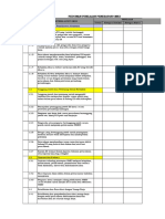 Checklist Audit SMK3 (Berdasarkan PP No.50 Tahun 2012)