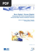 BORN DIGITAL / GROWN DIGITAL: Assessing The Future Competitiveness of The EU Video Games Software Industry