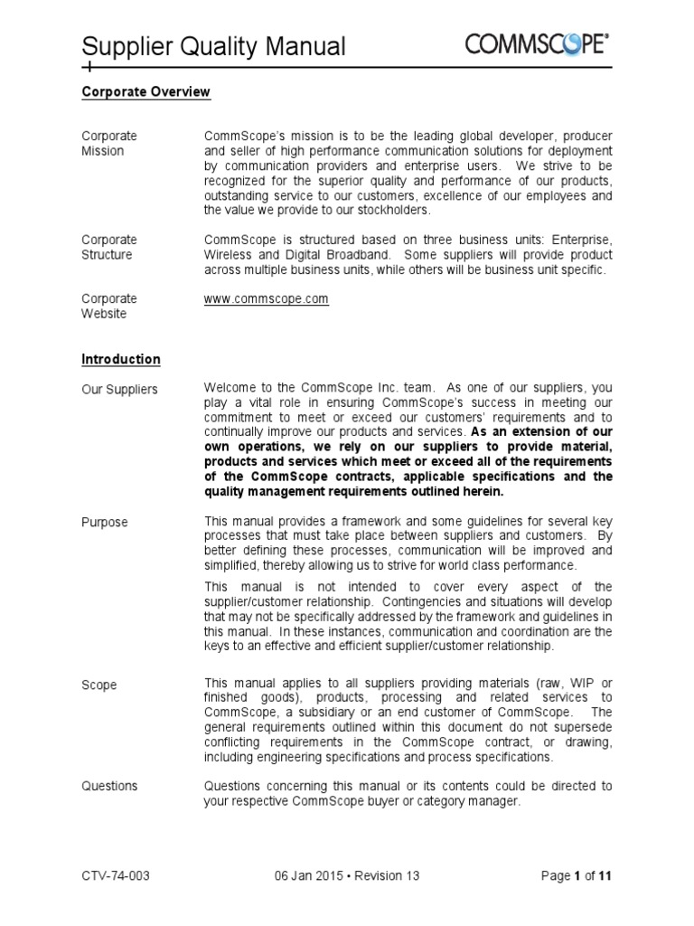 Garments Supplier Quality Manual | PDF | Packaging And Labeling ...