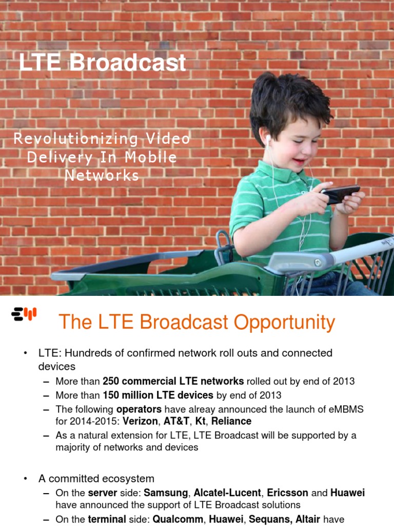 LTE Broadcast Manager Overview | PDF | Verizon Wireless | Lte ...