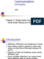 Principles and Practice 2 Edition T.S. Rappaport: Chapter 5: Mobile Radio Propagation: Small-Scale Fading and Multipath