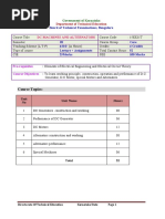 DC Machines Syllabus