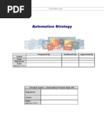 Automation Project Plan Template PDF