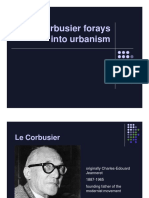 Le Corbusier Forays Into Urbanism