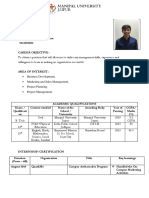 Ankur Resume