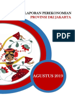 Laporan Perekonomian Provinsi DKI Jakarta Agustus 2019