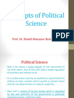 Concepts of Political Science
