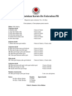 5to y 4to Kyu Cinta Purpura y Púrpura Punta Marrón