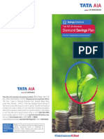Tata AIA Life Insurance Diamond Savings Plan Guide