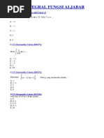 Soal Un Integral