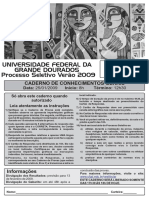 Ufgd-Prova C 2009