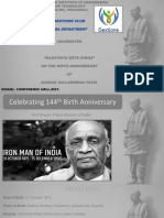 Sardar Vallabhbhai Patel's 144th Birth Anniversary Celebrated at SIET