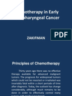 Chemotherapy in Early Nasopharyngeal Cancer