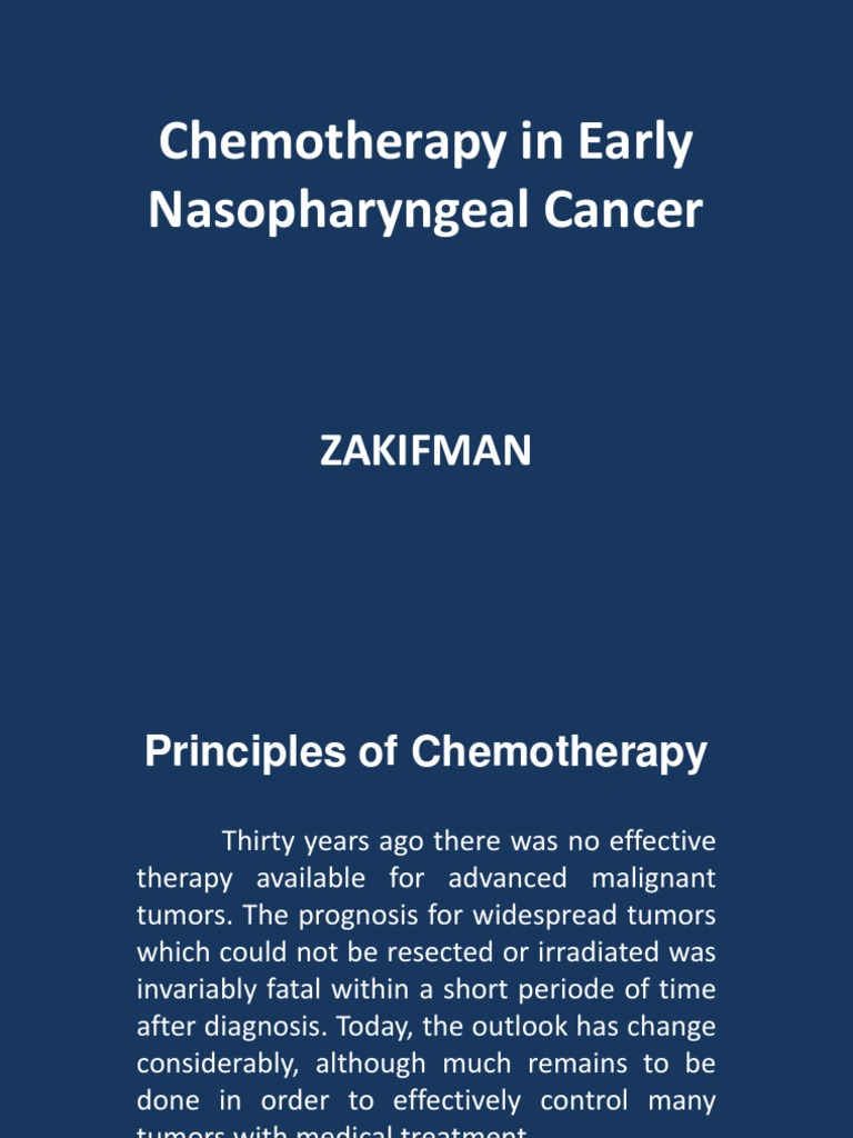 Chemotherapy and EGFR in Nasopharyngeal Cancer | PDF | Epidermal Growth ...