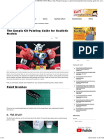 The Gunpla Kit Painting Guide for Realistic Models _ FROM JAPAN Blog