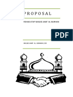 Proposal: Rehab Atap Masjid Jami' Al-Burhan