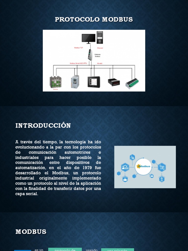 Protocolo Modbus | PDF | Protocolo de Control de Transmisión | Red de ...