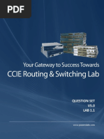 CCIE RNS v5 - Configuration - Question - Lab 1.1 - Final Release - 01-Jul-2018