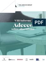 VIII Informe Adecco
