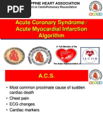 Algorithm-ACLS ACS 200806 1 | PDF | Myocardial Infarction | Medical ...