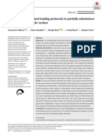 Implant Placement and Loading Protocols in Partially Edentulous Patients: A Systematic Review