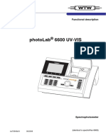 Photolab 6600 Uv-Vis: Functional Description