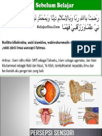 Praktikum Persepsi Sensori