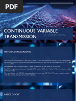 Continuous Variable Transmission