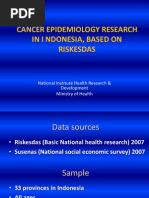 Download Cancer Epidemiology Research In Indonesia Based On Riskesdas by Indonesian Journal of Cancer SN43600150 doc pdf
