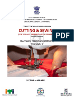 CTS Cutting and Sewing (VI) - CTS - NSQF-3