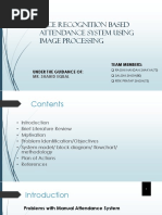 Face Recognition Based Attendance System Using Image Processing