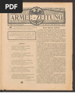 Armeezeitung Der 2 Armee 1914-1918 | PDF