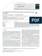 A Systematic Review of Multi-Dimensional Quality Assessment Tools For Urban Green Spaces