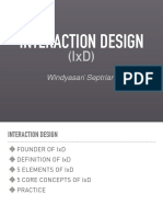 UX Interaction Design by Windy
