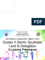 Programme Cluster Closing Program FINAL