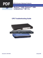 LTRT-57601 CPE SIP Troubleshooting Guide